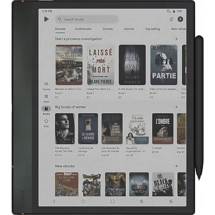 Onyx Boox Note Air 4 C 10.3’ E-Ink Kaleido 3 e-book reader 64GB Wi-Fi Gray - e-Book