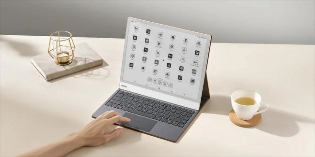Onyx Boox Note Max / Tab X C Magnetic case with keyboard Brown