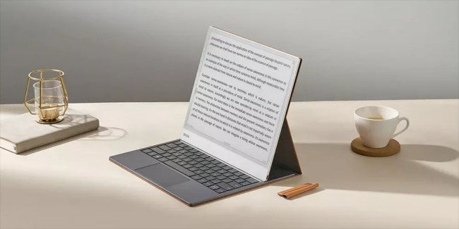 Onyx Boox Note Max / Tab X C Magnetic case with keyboard Brown