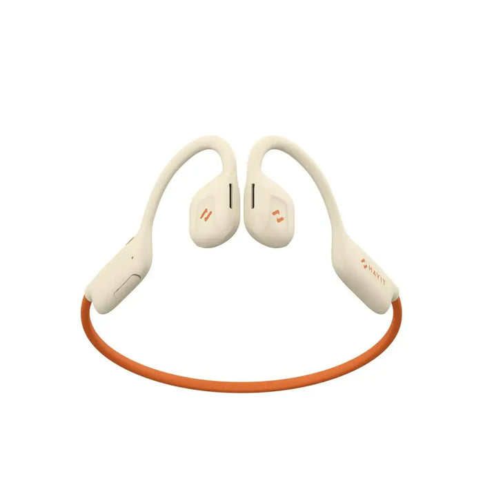 Open Ear Sports Headphones Havit E510BT(Freego1 Air) Beige Orange - Микрофони и слушалки<<<Електроника Периферни и
