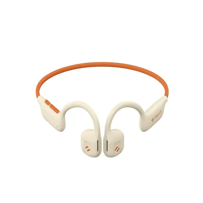 Open Ear Sports Headphones Havit E510BT(Freego1 Air) Beige Orange - Микрофони и слушалки<<<Електроника Периферни и