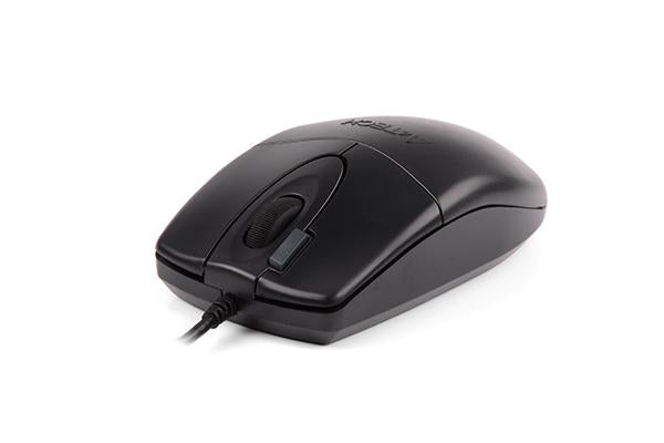 Optical mouse A4tech OP 620DS silent click USB. black - Мишки<<<Компютърна периферия<<<ValiAPI