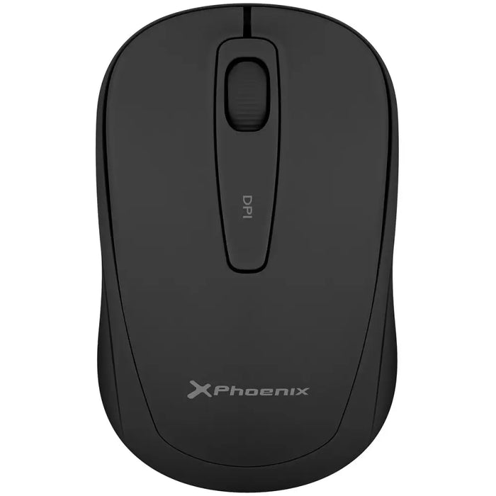 Optical Wireless Mouse Phoenix M250 Black (1 Unit) - Електроника Периферни и резервни части<<<Компютри|