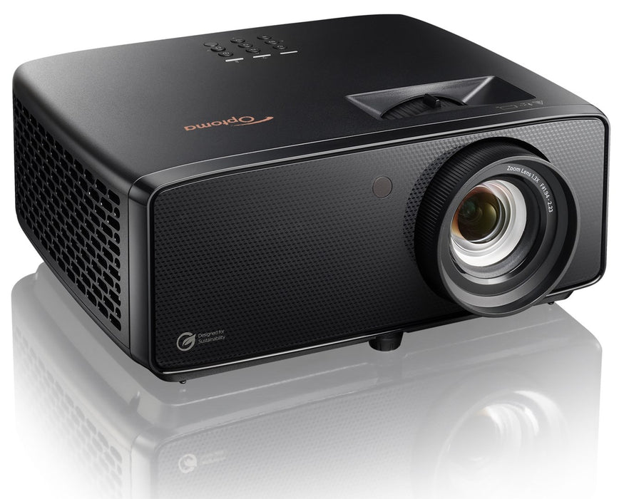 Optoma PK52 Standard throw projector 3500 ANSI lumens DLP UHD 4K (3840x2160) 3D Black