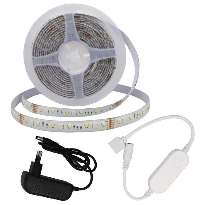 WIFI SMART LED STRIP SET 12W 1080LM 90/3M RGB + CCT OPTONICA