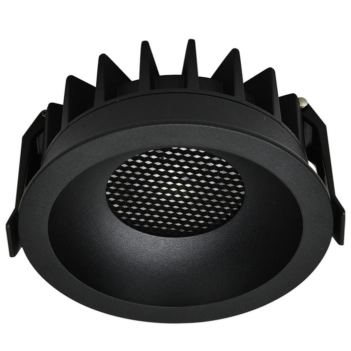 LED MOON COB 15W CCT ROUND BLACK OPTONICA BRIDGELUX