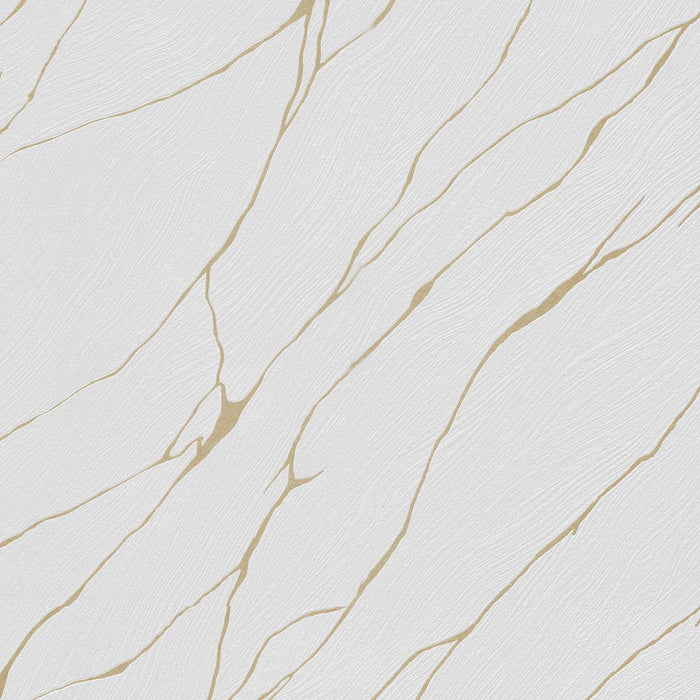WALLPAPER VINYL LEAVES MARBLE WOOD