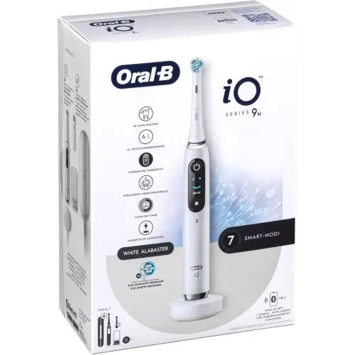 Oral-B Electric Toothbrush iO Series 9N Rotating/Oscillating/Pulsing Alabaster White EU - Medical<<<Основна<<<DunaXML