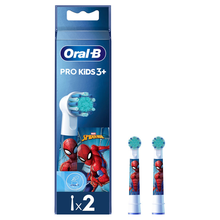 ORAL B EB 10-2 SPIDERMAN tip set