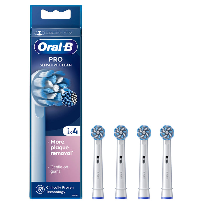 Set of tips ORAL B EB 60-4 SENS CLEAN