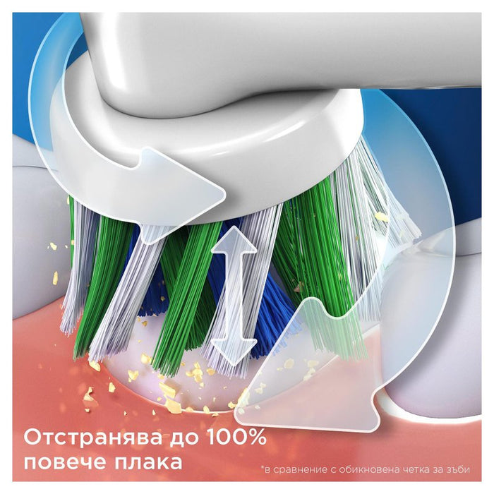 Electric toothbrush Oral B PRO 1 PINK + TC 6/8/6
