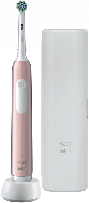 Electric toothbrush Oral B Pro 1 Pink + Travel case