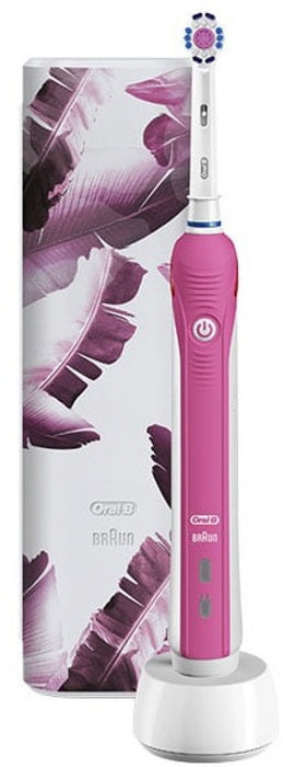 Electric toothbrush Oral B D16 Pro 750 Pink + Travel case