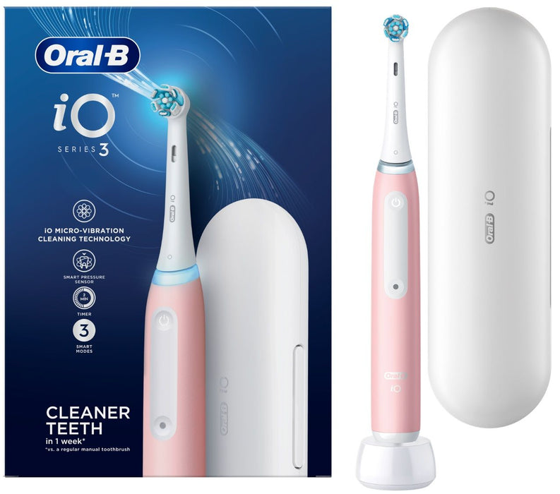 Electric toothbrush ORAL B IO S3 PINK 6/15/6