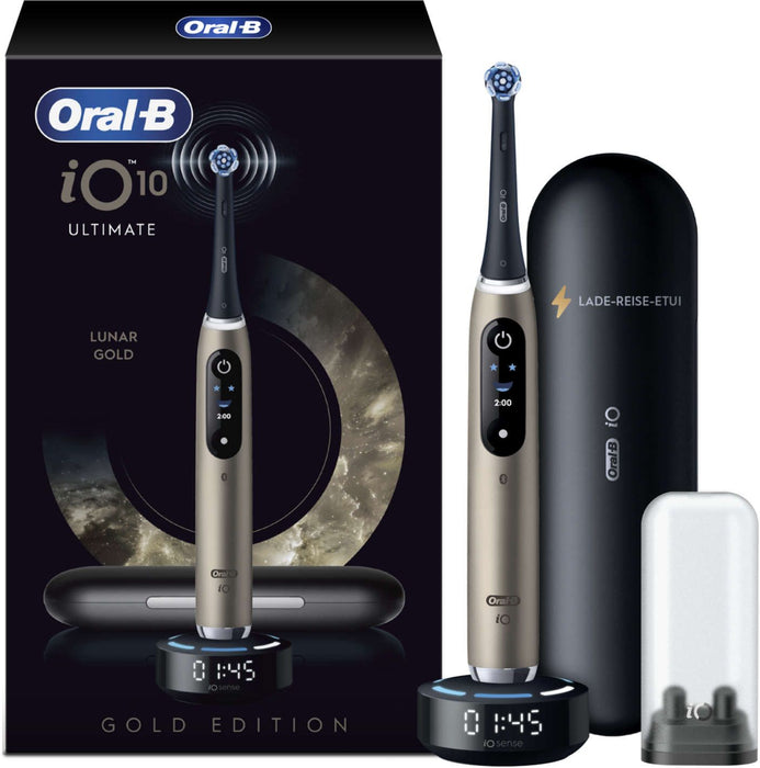Electric toothbrush ORAL B IO 10 GOLD BLUETOOTH, GOLD