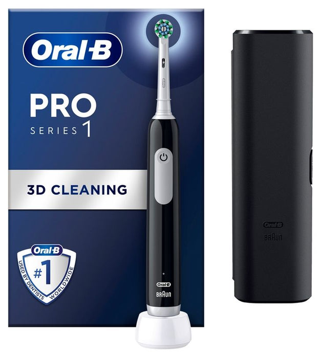 Electric toothbrush Oral B PRO 1 BLACK + TC 6/8/6