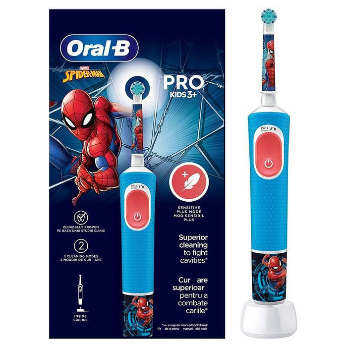 Electric toothbrush Oral B SPIDERMAN PRO 3+ 6/15/6