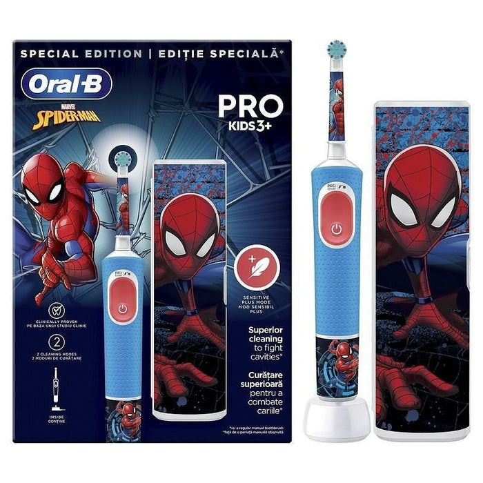 Electric toothbrush Oral B Vit Pro Spiderman+TC 6/8/6
