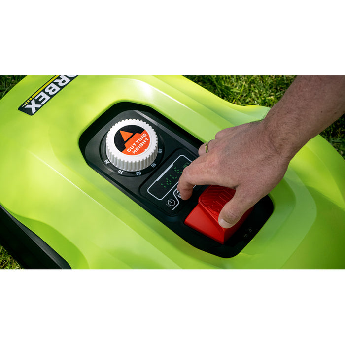 BATTERY ORBEX S400G ROBOT MOWER 20 V, 2.50 Ah, CABLE FOR VIRTUAL BOUNDARIES, MOWING WIDTH 18.00 cm, 400 m²