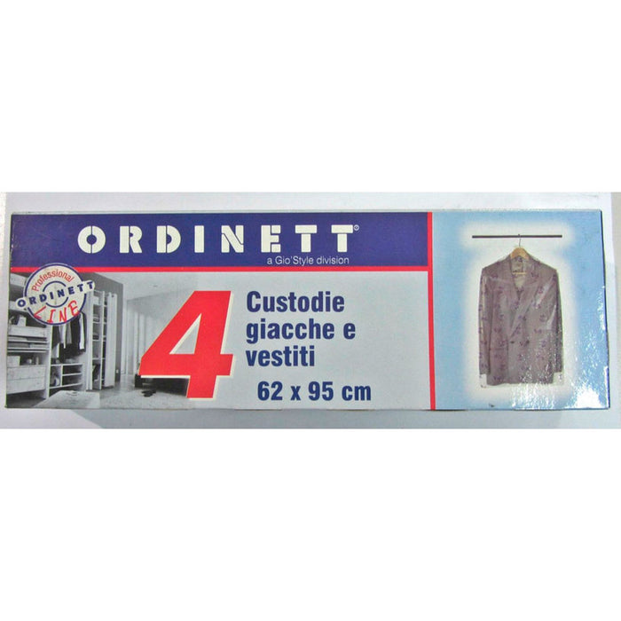 CLOTHES ENVELOPE HANGER 4PCS. 62X95CM ORDINETT