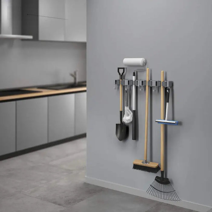 ORGANIZER FOR BROOMS AND MOPS METALTEX HANG-UP 4 - Мопове метли четки<<<Домашни потреби<<<Кухня<<<Praktiker