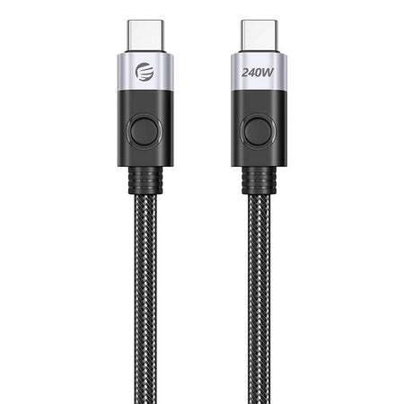Orico 240W USB-C to USB-C charging cable 1.5 m (black) - USB-C to USB-C<<<USB cables<<<GSM Accessories<<<InnproXML