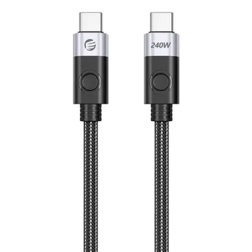 Orico 240W USB-C to USB-C charging cable 1.5 m (black) - USB-C to USB-C<<<USB cables<<<GSM Accessories<<<InnproXML