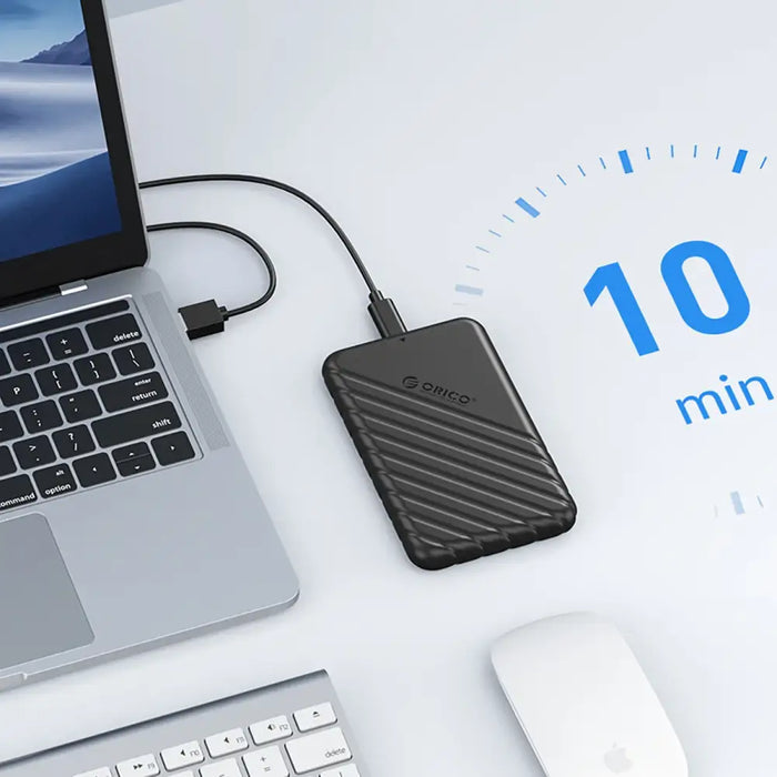 Orico 25PW1-U3 2.5’’ HDD/SSD USB3.0 Micro-B 5Gb/s Disk Cartridge - Black - Disk adapters<<<HurtelXML