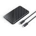 Orico 25PW1C-C3 2.5’’ HDD/SSD USB-C 3.1 6Gb/s Disk Drive - Black - Disk adapters<<<HurtelXML