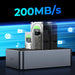 Orico 6656C3-C 5-Bay Docking Station with Offline Clone Function 2.5’’/3.5’’ SATA HDD/SSD - Gray - Disk