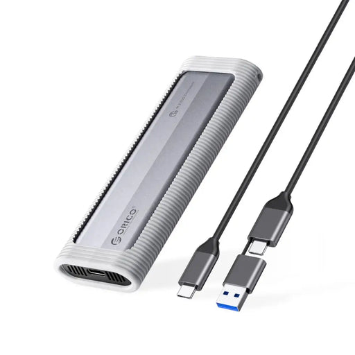 Orico AXM2-G2-V1 M.2 NVME USB-C/USB-A to USB-C 10Gb/s Disk Drive - Gray - Disk adapters<<<HurtelXML