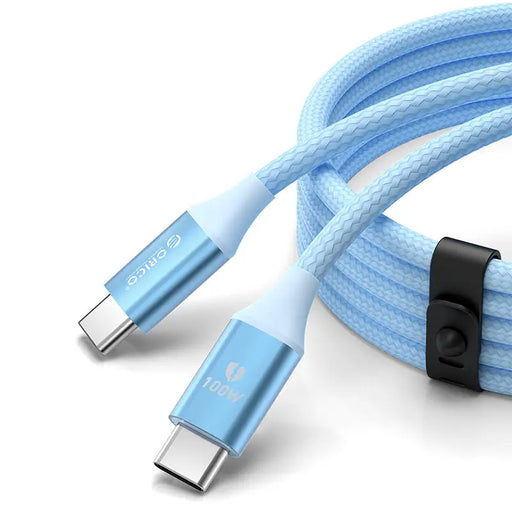 Orico CDX 100W 5A Power Delivery USB-C - USB-C cable 1m - blue - Cell phone cables<<<HurtelXML