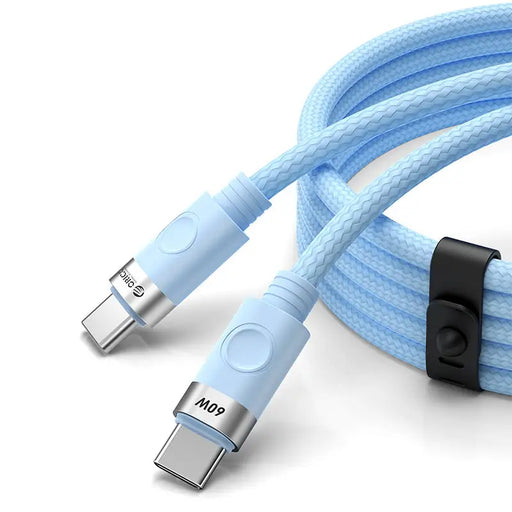 Orico CDX 60W 3A Power Delivery USB-C - USB-C cable 1m - blue - Cell phone cables<<<HurtelXML