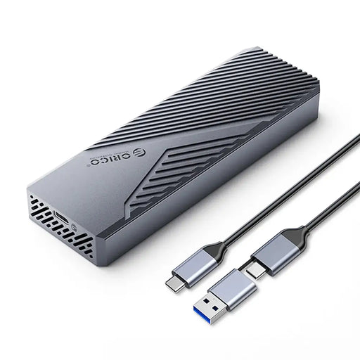 Orico CNM2-G20 M.2 NVME USB-C 3.2 20Gb/s Disk Drive - Gray - Disk adapters<<<HurtelXML