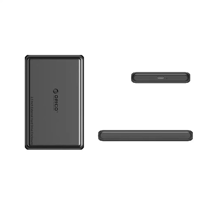 Orico DDL25-C3 2.5’’ HDD/SSD USB-C 5Gb/s Disk Drive - Black - Disk adapters<<<HurtelXML