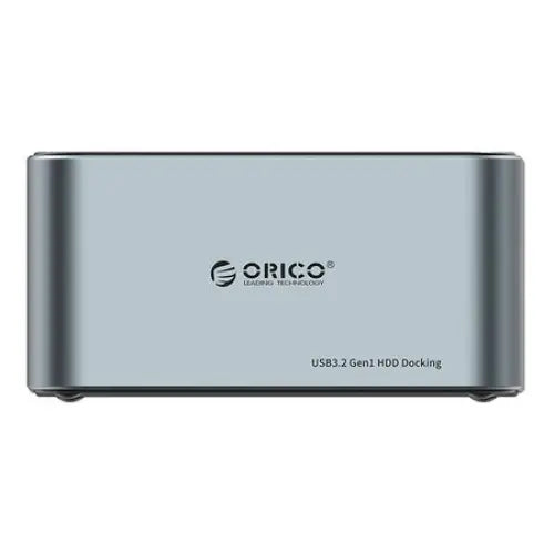 Orico docking station for 2.5’’ / 3.5’’ HDD / SSD 5Gbps USB-C to USB-C/A with cloning function (black) - Docking