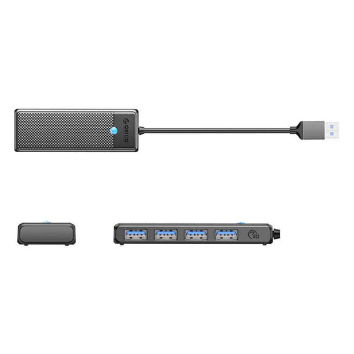 Orico Hub USB-A to 4xUSB-A 3.0 - black - Hubs<<<IT Accessories<<<InnproXML