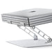 Orico LST02I laptop stand - silver - Stands and tables for laptops<<<HurtelXML