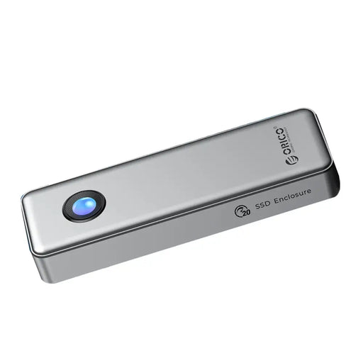 Orico OUM2-G20 M.2 NVME USB-C 3.2 20Gb/s Disk Drive - Silver - Disk adapters<<<HurtelXML