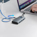 Orico PW11-5P USB-C Hub Docking Station 1x USB-A 3.0 + 2x USB-A 2.0 + 1x USB-C PD + 1x HDMI - Gray - USB