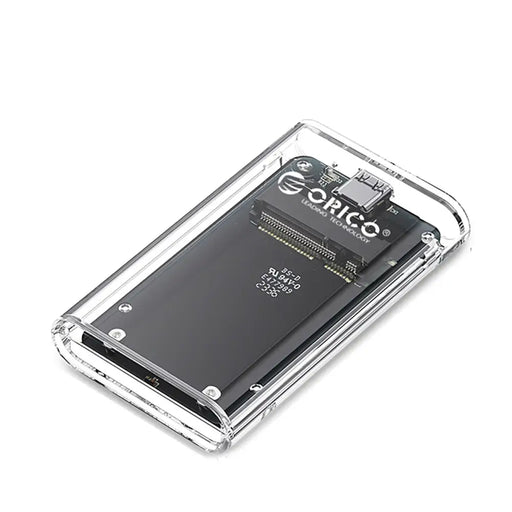 Orico TC10-MS MSATA USB-C 3.2 5Gb/s Disk Cartridge - Transparent - Disk adapters<<<HurtelXML