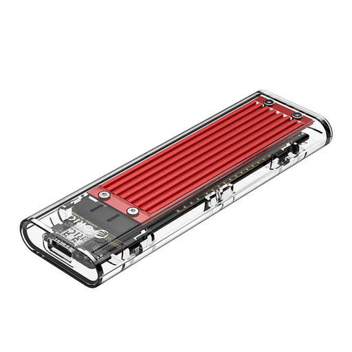 Orico TCM2-C3 M.2 NVME to USB-C 10Gb/s Disk Drive - Red - Disk adapters<<<HurtelXML