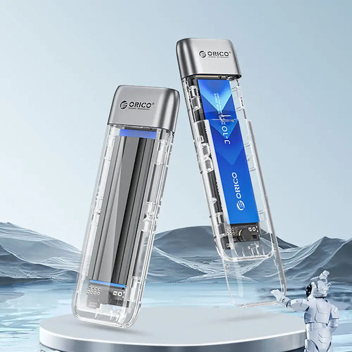 Orico TXM2-C3 M.2 NVME USB-C 3.2 10Gb/s Disk Drive - Gray - Disk adapters<<<HurtelXML