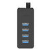 Orico W5P-030 USB to 4x USB 3.0 Hub Adapter (black) - Hubs<<<IT Accessories<<<InnproXML