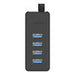 Orico W5P-100 USB to 4x USB 3.0 Hub Adapter (black) - Hubs<<<IT Accessories<<<InnproXML