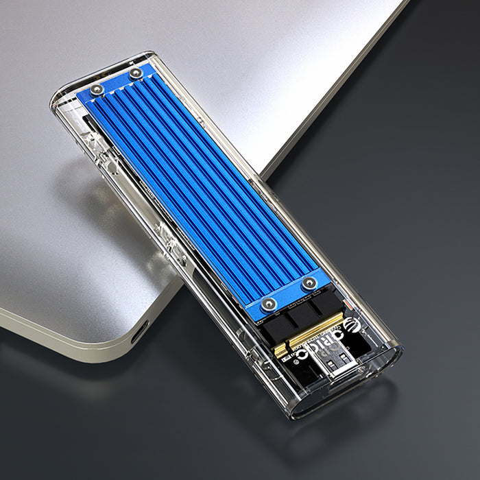 Orico TCM2-C3 M.2 NVME to USB-C 10Gb/s Disk Drive - Blue