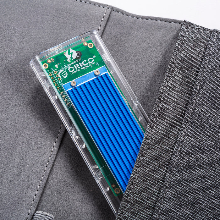 Orico TCM2-C3 M.2 NVME to USB-C 10Gb/s Disk Drive - Blue