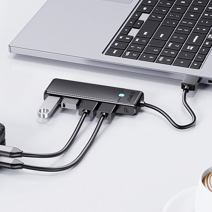 Orico PAPW4A-C3 USB-A Hub Docking Station 4x USB-A 3.0 - Black
