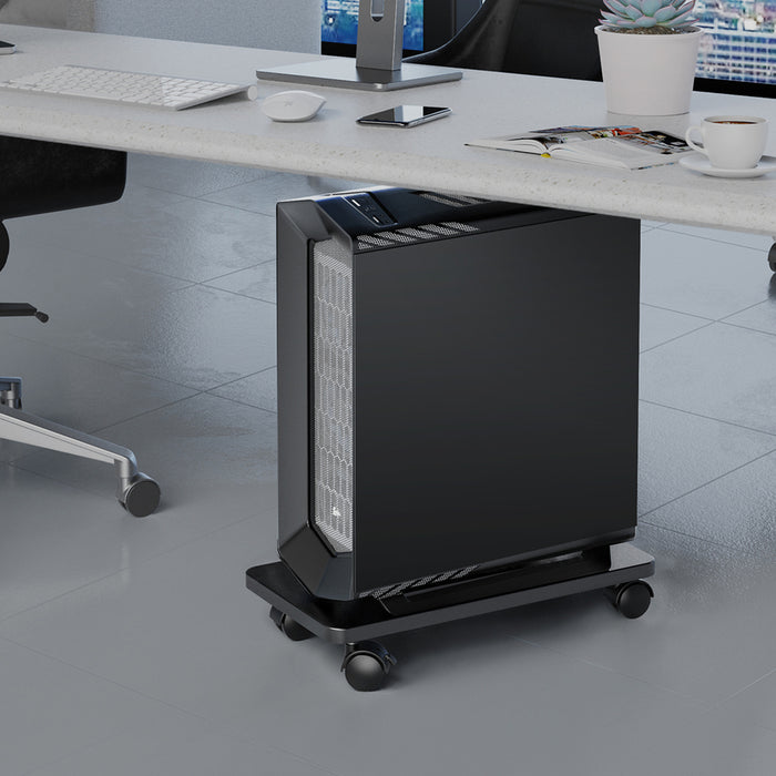 Orico CPB6 Computer Stand with Wheels - Black