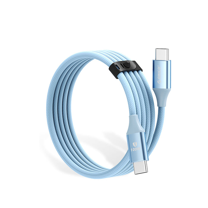 Orico CDX 100W 5A Power Delivery USB-C - USB-C cable 1m - blue